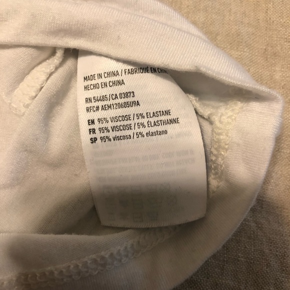 AE Double Ruffle Short Sleeve Tee - Picture 8 of 8